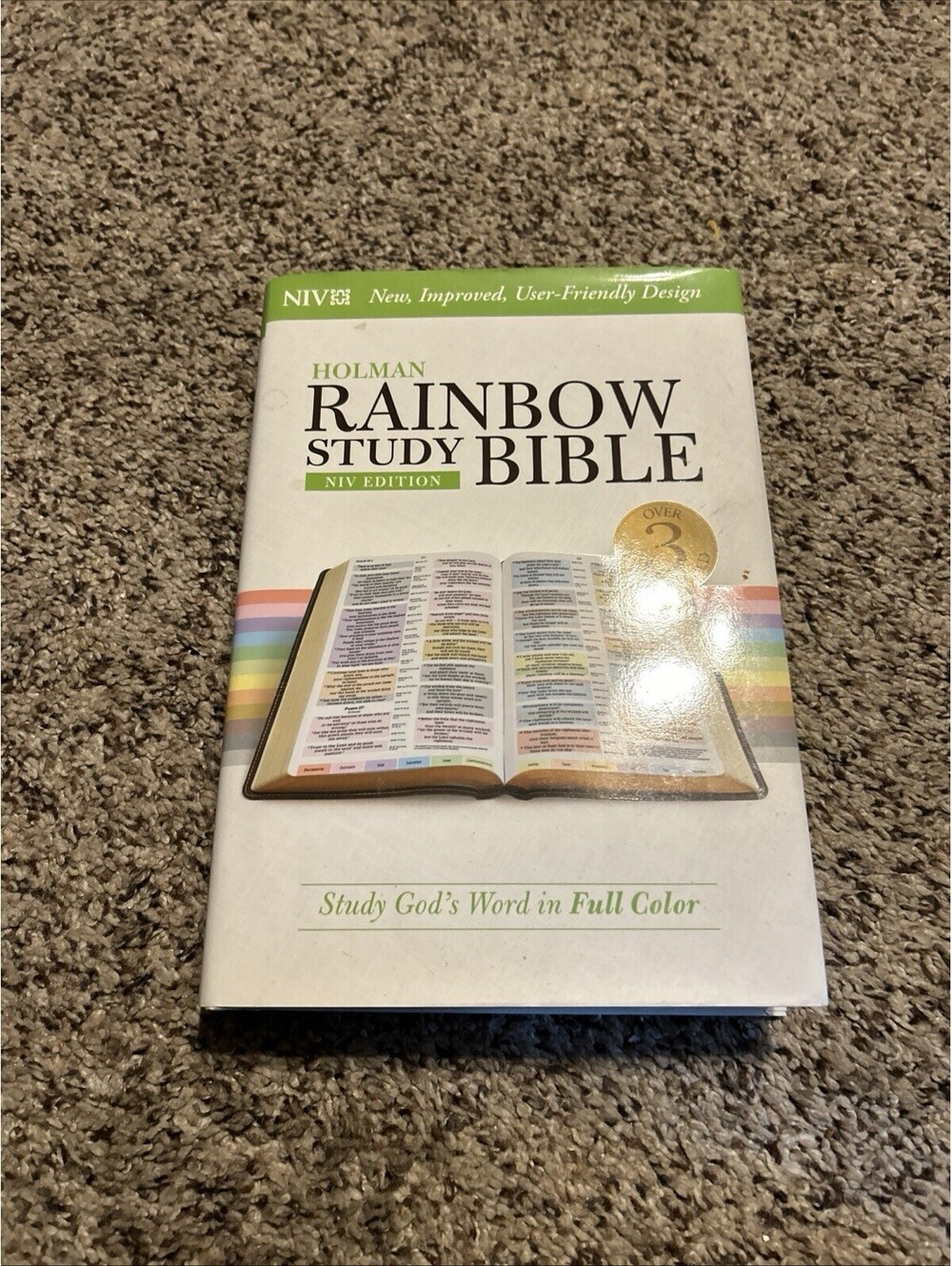 rainbow study bible niv Color Hard Cover With Jacket